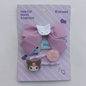 Sanrio Kuromi Hair Cilp 4 Piece Set